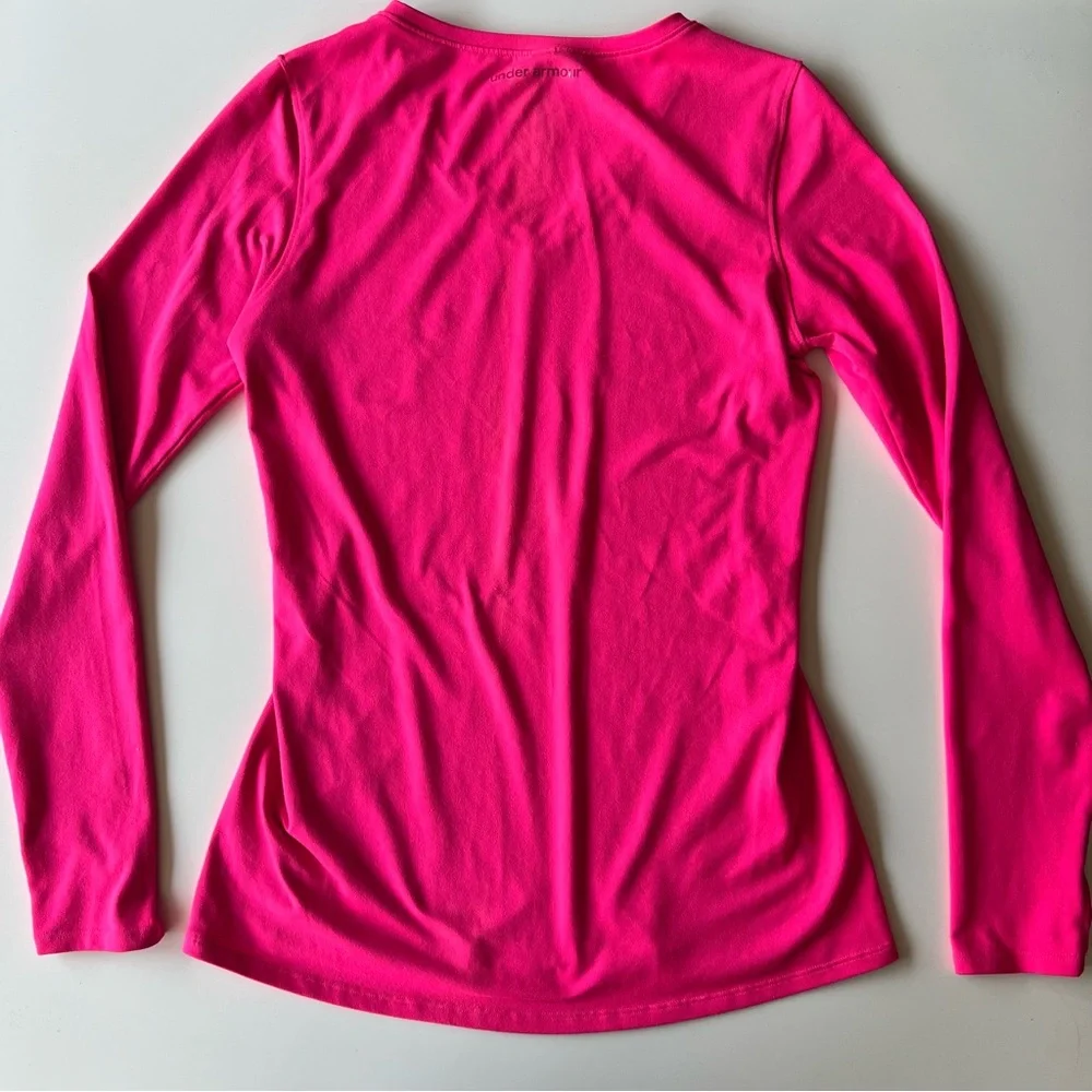 Under Armour Pink Long Sleeve Top - Picture 3 of 5
